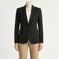 Black blazer front